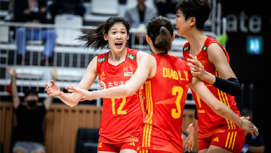 Kết quả bóng chuyền Volleyball Nations League 2023 hôm nay 30/6