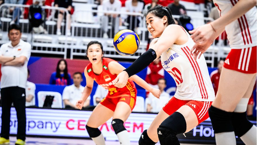 Tuyển bóng chuyền nữ Trung Quốc thua ngược CH Dominica ở Volleyball Nations League 2023