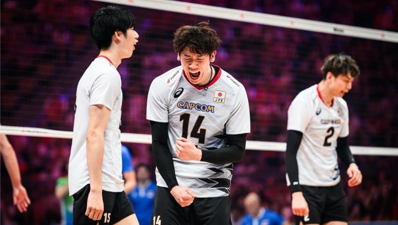 Bóng chuyền nam Nhật Bản vào chung kết Volleyball Nations League 2024, làm lịch sử cho châu Á