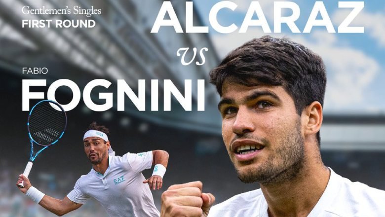 Link xem Vòng 1 Wimbledon - Alcaraz vs Fognini, 19h30 ngày 30/6