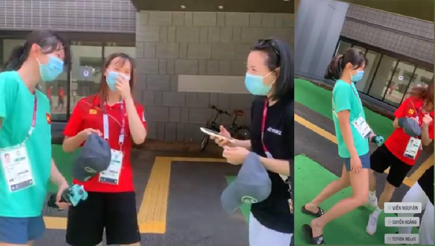 Hội chị em Việt Nam ở Olympic Tokyo 2021 cười giòn tan trước ngày trở về