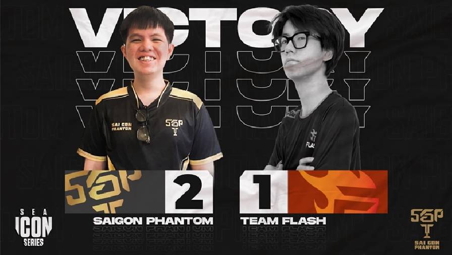 Kết quả Icon Series SEA mùa Thu 2021 ngày 1 tuần 3: Team Flash thất bại trước Saigon Phantom