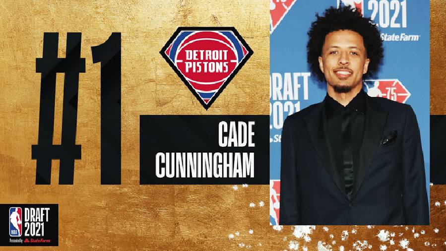 Kết quả NBA Draft 2021: Số 1 là Cunningham