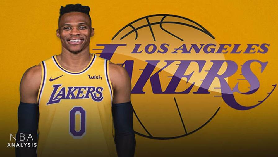 Bom tấn đã nổ!!! Russell Westbrook hoàn tất giấc mơ khoác áo LA Lakers