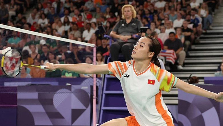 Thùy Linh thắng áp đảo tay vợt Australia ở trận ra quân Olympic 2024
