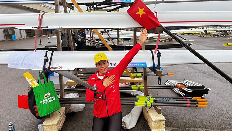 VĐV Rowing Phạm Thị Huệ đạt thành tích tốt nhất ở Olympic Paris 2024
