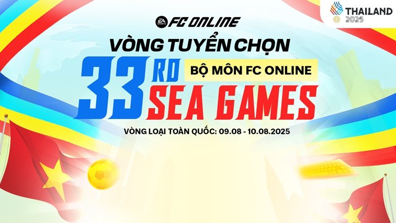 FC Online chính thức khởi tranh Vòng Tuyển Chọn SEA Games 33