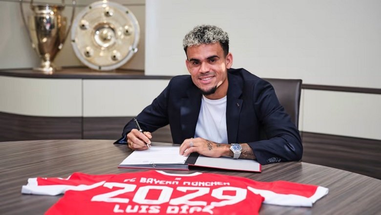 Luis Diaz chính thức gia nhập Bayern Munich, ký hợp đồng đến năm 2029