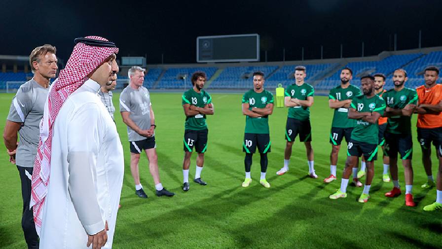 Saudi Arabia đóng cửa luyện công, chỉ cho báo chí tác nghiệp 15 phút trước trận gặp ĐT Việt Nam