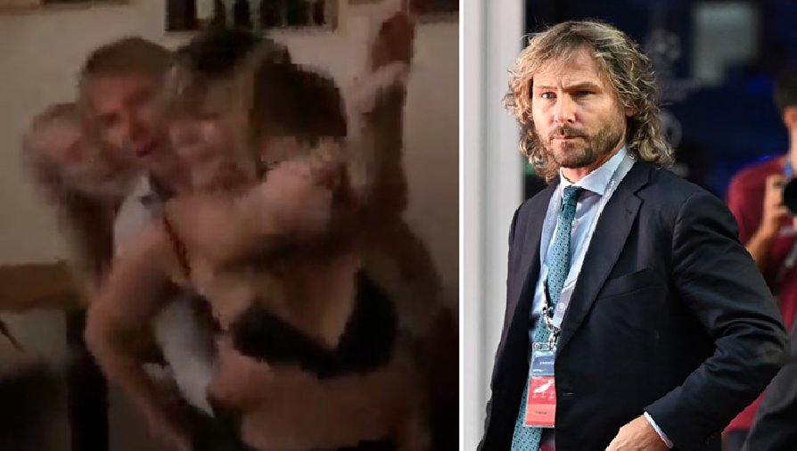 Phó chủ tịch Juventus lộ clip thác loạn với 3 cô gái ăn mặc hở hang
