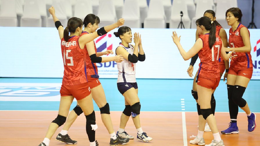 Trung Quốc, Nhật Bản thị uy sức mạnh ở giải bóng chuyền nữ Vô địch châu Á 2023