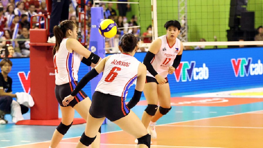 Tuyển bóng chuyền nữ Philippines thua cay đắng trước Kazakhstan ở giải Vô địch châu Á 2023