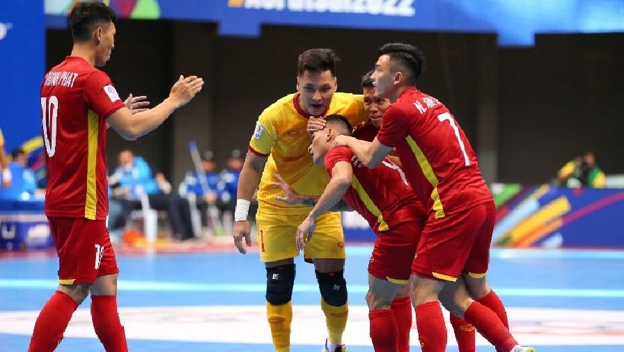 Kết quả ĐT futsal Việt Nam vs Saudi Arabia: Giữ vững ngôi đầu bảng