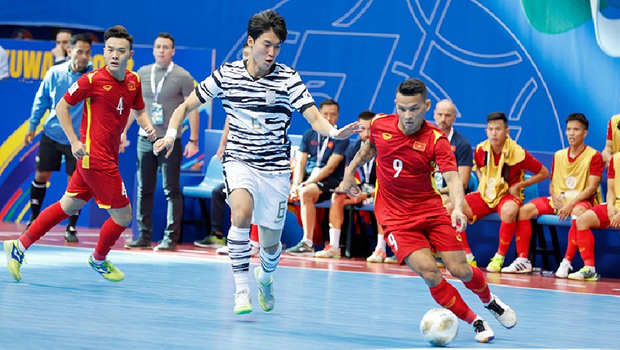 Thông tin trước trận Futsal Hàn Quốc vs Nhật Bản, 15h00 ngày 30/9
