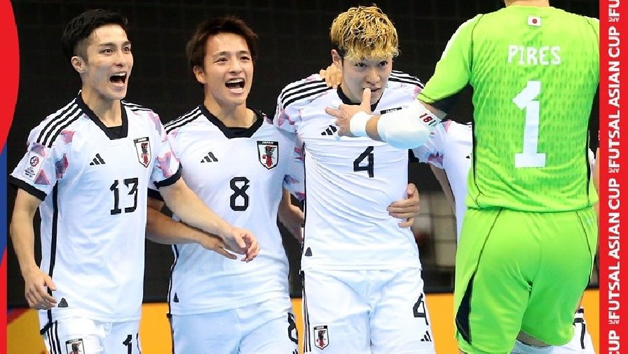 Nhật Bản phô diễn sức mạnh, thắng Hàn Quốc 6-0 tại giải futsal châu Á