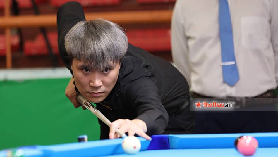 Tạ Văn Linh giành ngôi vô địch 10 bi quốc gia năm 2022