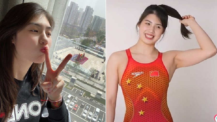 Hình ảnh đời thường hút mắt của mỹ nhân bơi đẹp nhất Trung Quốc, giành 6 HCV ASIAD 19