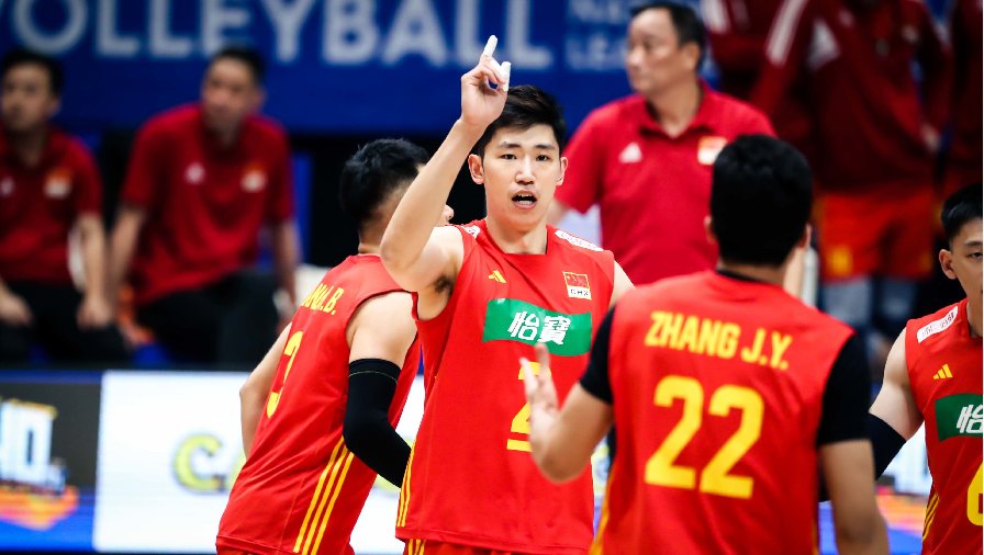 Tuyển bóng chuyền nam Trung Quốc thua bạc nhược trên sân nhà ở Vòng loại Olympic Paris 2024