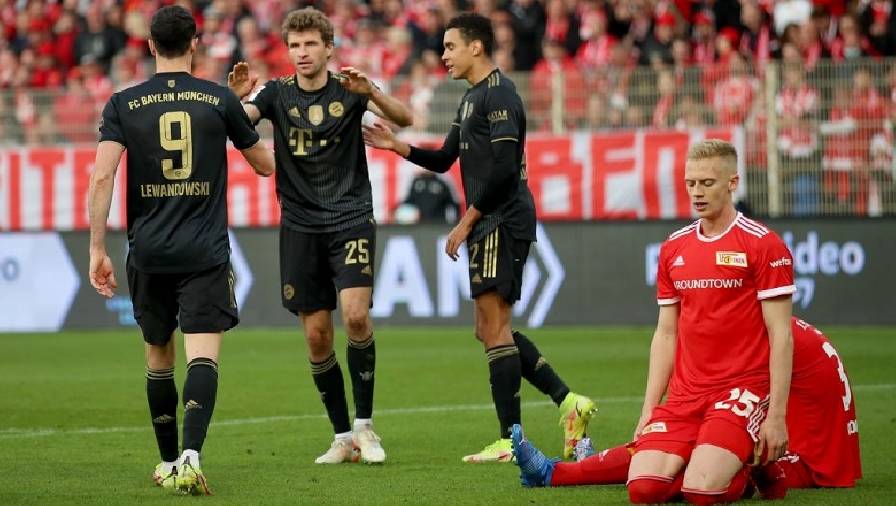  Lewandowski và Mueller ‘song kiếm hợp bích’, Bayern Munich thắng tưng bừng 5-2  