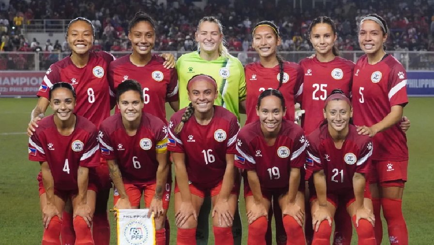 ĐT Philippines chi 3 triệu USD, đá 10 trận giao hữu để chuẩn bị cho World Cup nữ 2023