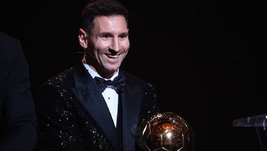 Messi được bao nhiêu điểm trong cuộc bầu chọn Quả bóng vàng 2021?