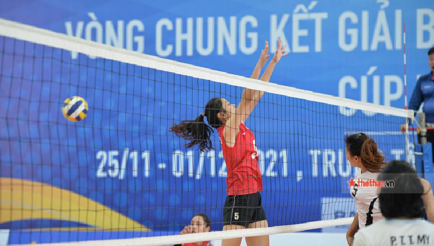 Tuyển nữ Hà Nội xếp hạng 3 giải bóng chuyền Hạng A quốc gia năm 2021