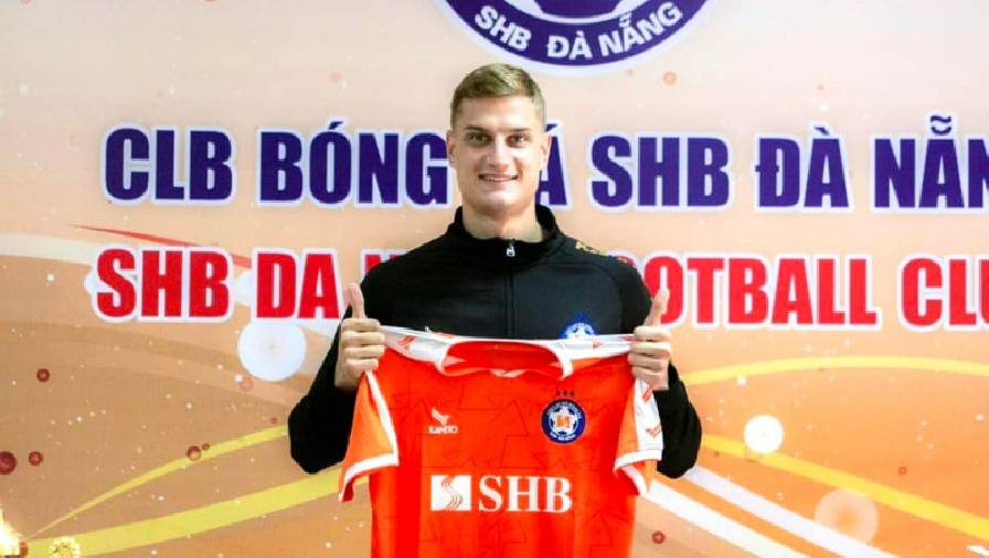 SHB Đà Nẵng ký hợp đồng với cựu trung vệ U17 Serbia
