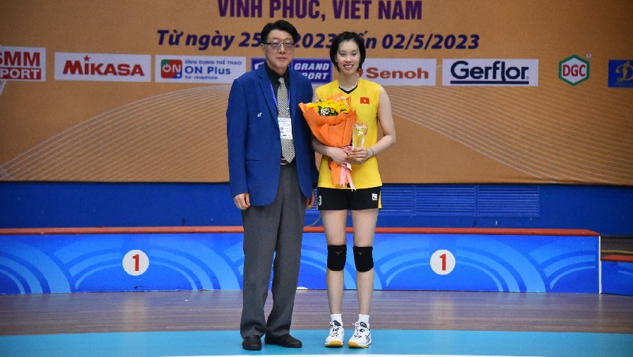 Đem về loạt kỳ tích cho bóng chuyền nữ Việt Nam, Thanh Thuý vẫn trượt top 10 VĐV tiêu biểu toàn quốc 2023
