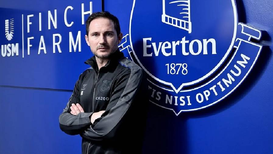 Frank Lampard chính thức được bổ nhiệm làm HLV Everton