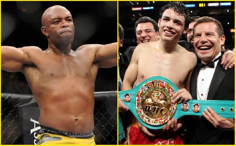 Huyền thoại UFC Anderson Silva kí hợp đồng đấu Boxing với Julio Cesar Chavez Jr.