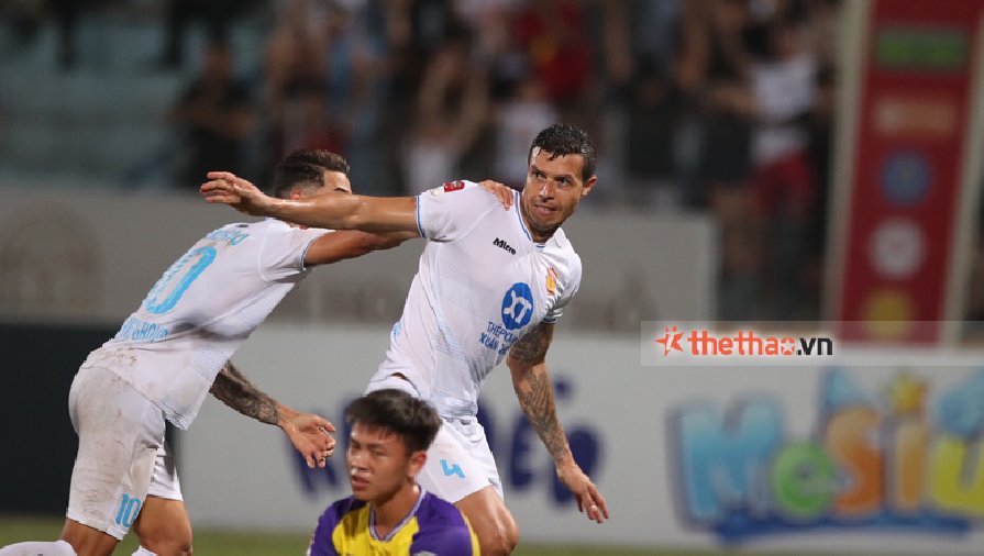 Kết quả bóng đá Hà Nội FC vs Nam Định: Lại ôm hận phút cuối