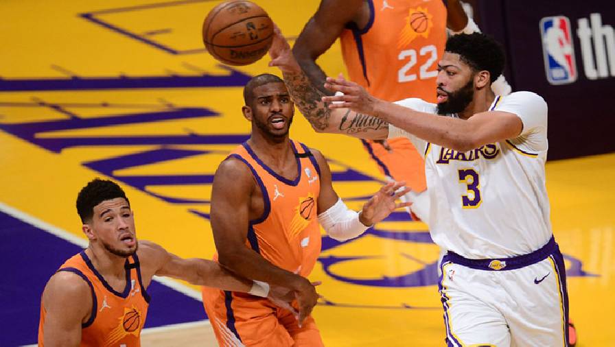 Anthony Davis chấn thương, LA Lakers gục ngã trước Phoenix Suns