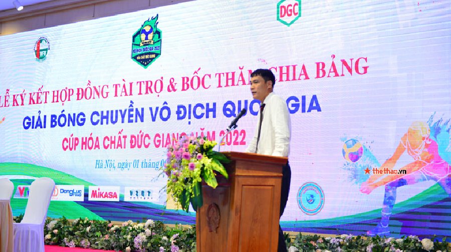 Tập đoàn Hóa chất Đức Giang chính thức trở thành nhà tài trợ cho Bóng chuyền Việt Nam