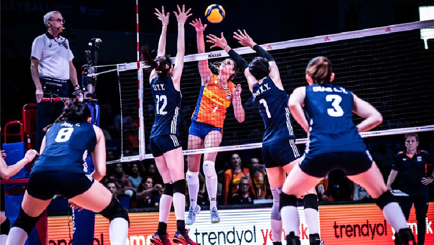 Lịch thi đấu bóng chuyền Volleyball Nations League 2023 hôm nay 31/5: 'Chị đại' châu Á ra quân