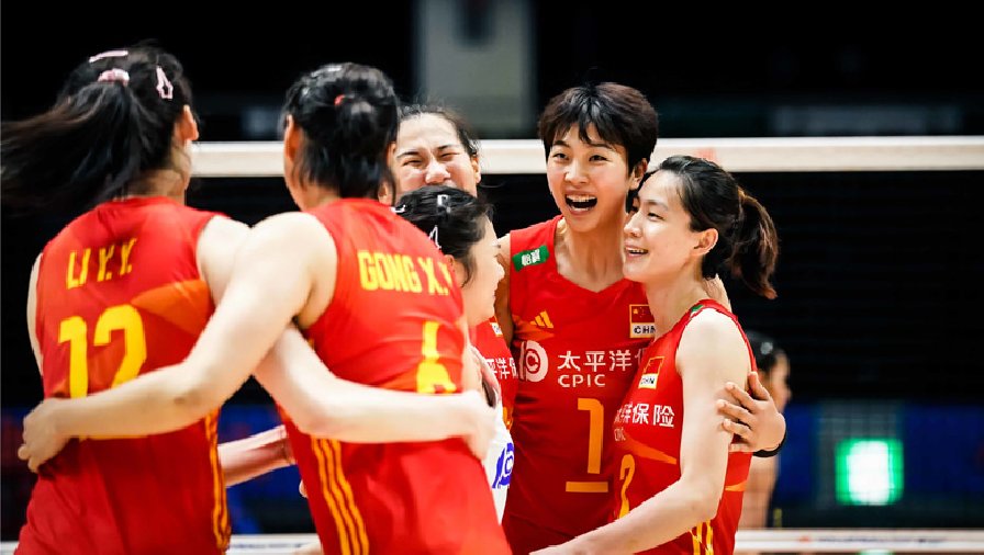 Tuyển bóng chuyền nữ Trung Quốc khiến Brazil ôm hận trong trận cầu siêu kinh điển