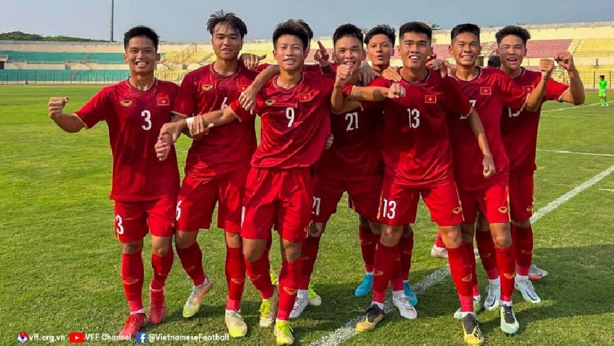 Kết quả U16 Việt Nam vs U16 Singapore: Khởi đầu như mơ