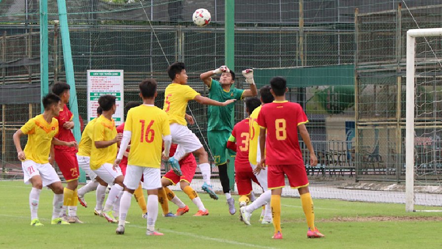Kết quả bóng đá U16 Việt Nam vs U16 Singapore, 15h00 ngày 31/7