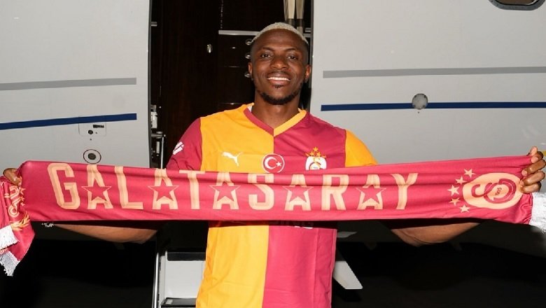Osimhen gia nhập Galatasaray với mức phí chưa từng có trong lịch sử bóng đá Thổ Nhĩ Kỳ