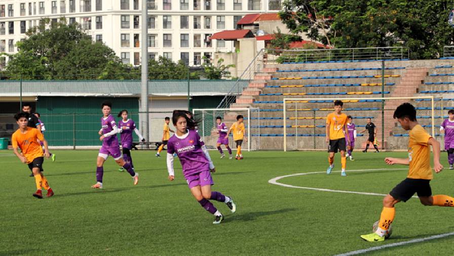 ĐT nữ Việt Nam tiếp tục ghi bàn vào lưới U15 Futsal Thái Sơn Bắc