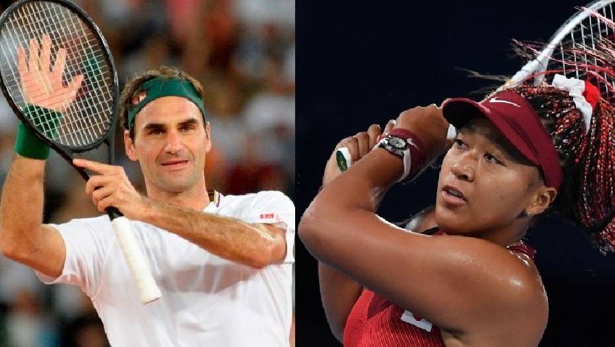 Roger Federer và Naomi Osaka hưởng thu nhập cao nhất giới tennis