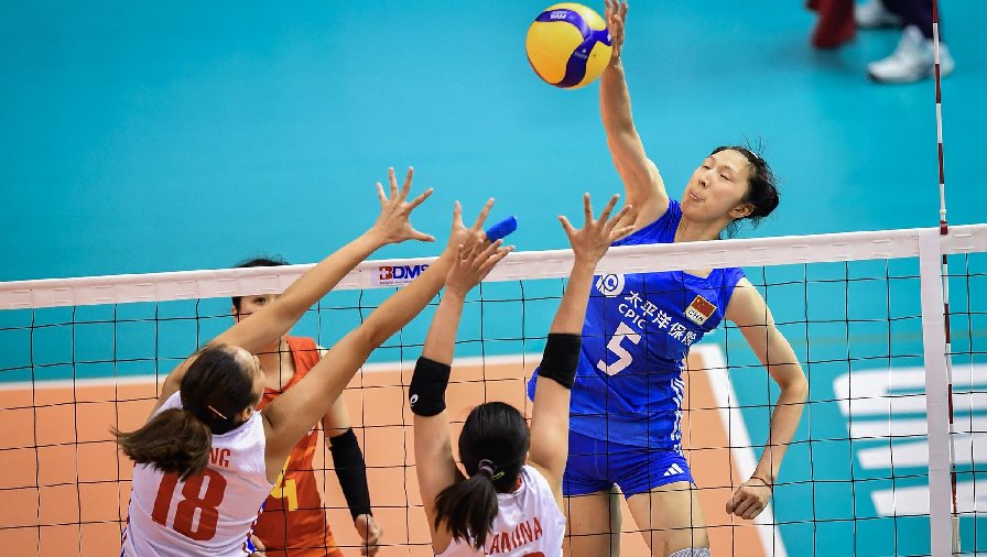 Tuyển bóng chuyền nữ Philippines nỗ lực bất thành trước Trung Quốc ở giải Vô địch châu Á 2023