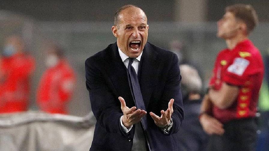 HLV Allegri: ‘Juventus chỉ là đội bóng tầm trung’