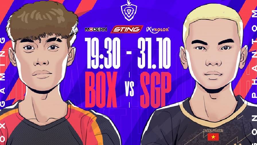 TRỰC TIẾP ĐTDV mùa Đông 2021 ngày 31/10: Box Gaming đại chiến Saigon Phantom, hạ màn vòng bảng