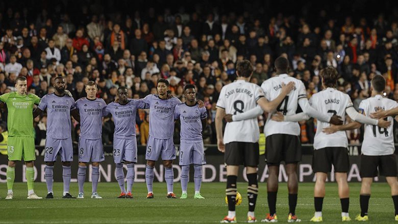 Trận Valencia - Real Madrid bị hoãn vì lũ lụt