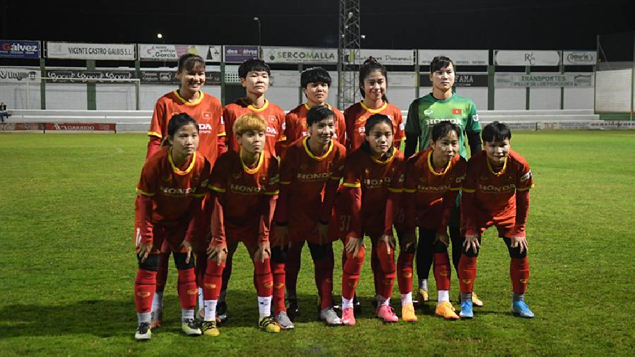 ĐT Nữ Việt Nam thắng đậm trong trận giao hữu đầu tiên tại Tây Ban Nha