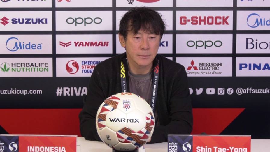 HLV Shin Tae Yong không rời ĐT Indonesia sau AFF Cup 2021