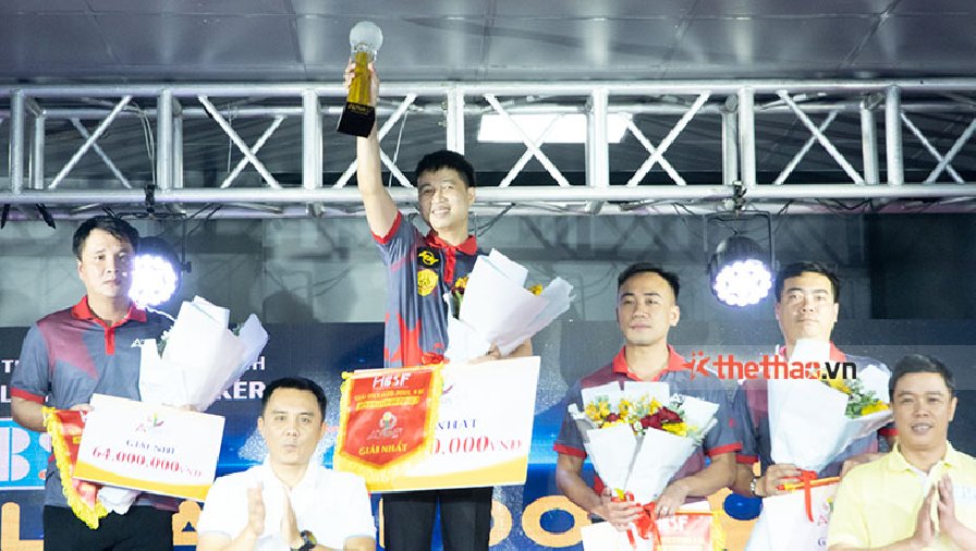 Khánh Hoàng vô địch APUS Cup of Pool lần 2