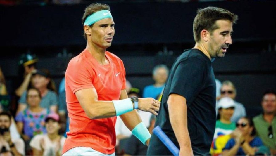 Nadal tái xuất sau 347 ngày, thua trận đôi nam ở Brisbane International
