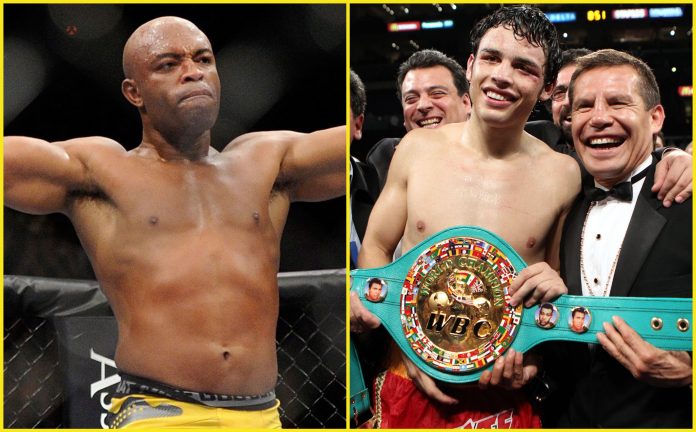 Huyền thoại UFC Anderson Silva kí hợp đồng đấu Boxing với Julio Cesar Chavez Jr. - Ảnh 1