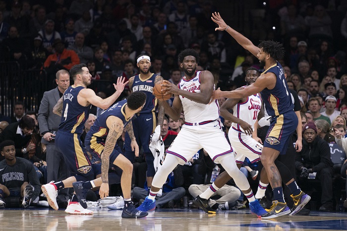 Lịch thi đấu bóng rổ NBA ngày 10/04: New Orleans Pelicans vs Philadelphia 76ers - Trận chiến của những gã khổng lồ - Ảnh 2